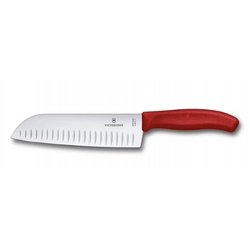 Victorinox Swiss Classic Red Santoku knife 17 cm
