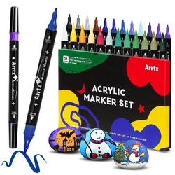 Acrylic Marker Pens ARRTX, 24 Colours