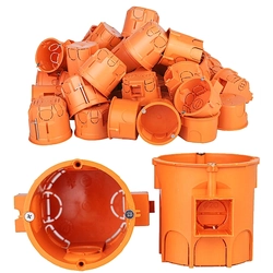 110 x Deep Junction Box Flush-mounted PK 60 Pawbol A.0006LP Orange