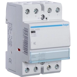 Installation contactor for distribution board Hager ESC440S AC AC IP2X