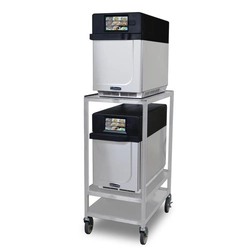 Stackable trolley with additional shelf for X3i MRX turbo furnaces