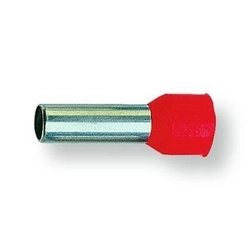 TE tin-plated ferrule terminal 2,5-12/100 in accordance with the DIN standard 46228