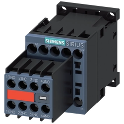 Power contactor, AC switching Siemens 3RT20171BB443MA0 DC Screw connection