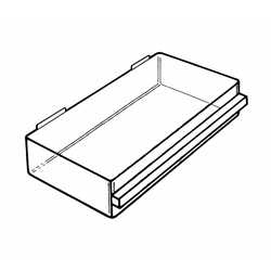 CIMCO Drawer for magazine S 150-3 (150x279x64 mm)