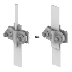 Control joint 2-śrubowe M10 B=30mm type 5 (hot-dip galvanized steel) AN-07D/OG/-N