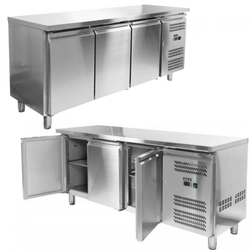 Refrigerated table 3-drzwiowy 1795x600x845~915 | Yato YG-05258