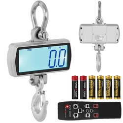 Warehouse Hanging Hook Scale with Remote Control Large LCD Display 300 / 0.1 kg