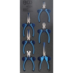 Tool case BGS Technic 4024 1/3 | precision pliers set 6VNT.