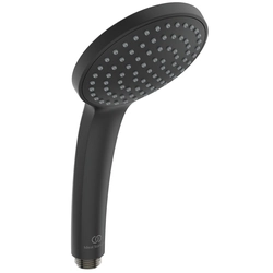 Cabeça de chuveiro de mão Ideal Standard, IdealRain Soft M1 Ø100 mm, Silk Black preto fosco