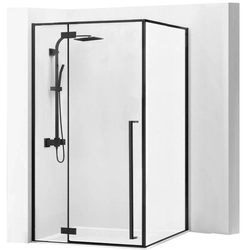 Cabine de douche Rea Fargo 90x120 Noir Mat