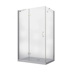 Cabine de douche rectangulaire Besco Viva 120x90 gauche - 5% REMISE supplémentaire avec le code BESCO5