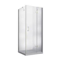 Cabine de duche quadrada Besco Viva 90x90x195 direita - DESCONTO adicional 5% com código BESCO5