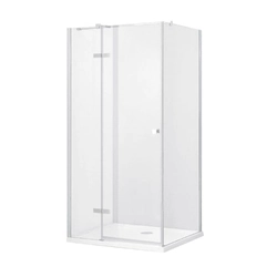 Cabine de duche retangular Besco Pixa 100x90 esquerda - DESCONTO adicional 5% com código BESCO5