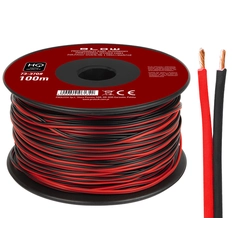 Cable de altavoz 2x0,22mm 100m