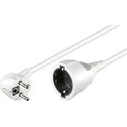 Cable de extensión MicroConnect Schuko, M-H, 3m, blanco (PE140300W)