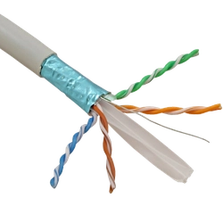 Câble FTP, cat 6E, COPPER 100%, Gaine LSZH 305m - ELAN ELN-FTP-6-CU