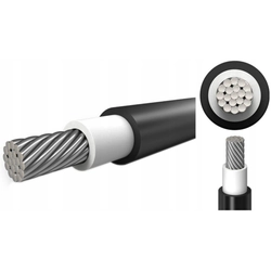 CABLE KENO CABLE SOLAR 6mm NEGRO 1m