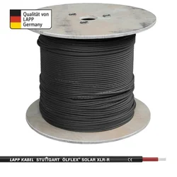 CABLE LAPP OLFLEX SAULES KABELIS 6mm2 UV fotoelementi 6mm melns