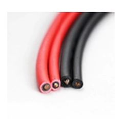 Cable negro y rojo HELUKABEL 4 milímetro