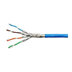 Cable Schrack S/FTP Cat.7, HSKP423HP5, 4x2xAWG23/1,1.000Mhz, LS0H, Dca, 30%, azul