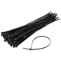 Cable tie Black 200*4,8mm pack: 100szt.