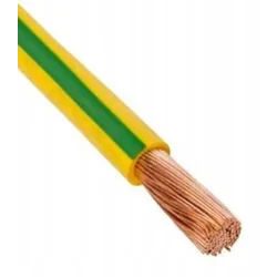 Cable Trenzado H07V-K LGY 10 MM2 450/750V Amarillo-verde ELPAR