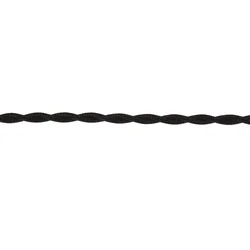 Cable trenzado T-LED Variante: Negro