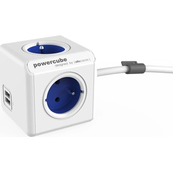 Câble USB étendu PowerCube 1,5m bleu (2402BL/FREUPC)