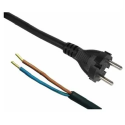 Cablu de cauciuc 3,0m OW 2x1,5 cu mufă. pro. PLASTROL