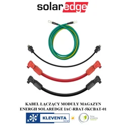 CABLURI DE CONECTARE A MODULELOR DE DEPOZITARE A ENERGIEI SOLAREDGE IAC-RBAT-5KCBAT-01