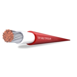 Cabo solar TOP-CABLE 6mm2 vermelho