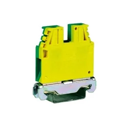 CABUR - Conexão roscada 10 mm², PE de proteção, verde-amarelo, TEC.10/O; 35 unid./pacote