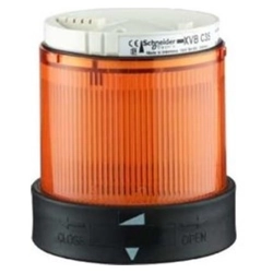 Schneider Electric Continuous light module without bulb BA15d orange XVBC35