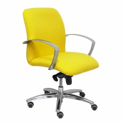 Cadeira de escritório Caudete confidente bali P&amp;C BALI100 Amarelo
