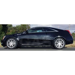 Cadillac CTS Coupe - Listwy CHROM na drzwi boczne dekoracyjne chromowane