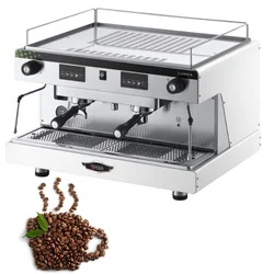 Cafetera Blanca 2-Grupowy Top Line By Wega Hendi 208939