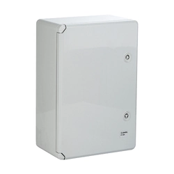 Caixa de distribuição IP65 em ABS cinza, porta fosca, placa metalica'400x600x200 mm PP3008