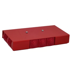 Caixa de proteção contra incêndio, retangular, junção E90, 3x3x4mm2, 197x103x30 mm, PIP-2AN R3x3x4