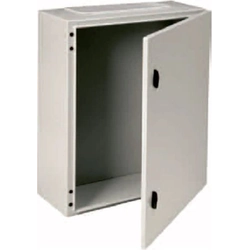 Caja metálica PCE Argenta con placa IP66 80 x 80 x 25cm (49129)