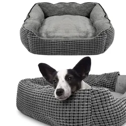 CAMA DE CÃO PARA GATO PJ-018 CINZA L