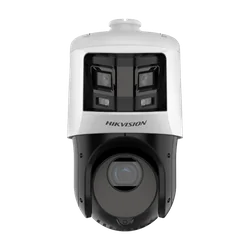 Cámara de vigilancia IP, lente 6MP, 2.8mm - 4.8~120mm, 25X, WL 30m, IR 100m, Alarma, PoE+, TandemVu, DarkFighter, ColorVu - HIKVISION DS-2SE4C225MWG-E26F0