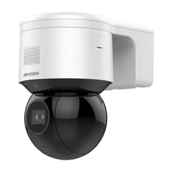 Cámara de vigilancia IP PTZ, 4MP, DarkFighter, IR50m, WL 6m, Audio, Alarma, PoE - Hikvision - DS-2DE3A404IWG-E