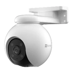 Cámara de vigilancia IP WI-FI Pan&Tilt, lente 3K, 4mm, Audio bidireccional, IR 30m, Luz blanca 20m, Tarjeta SD, Color 24/7 - EZVIZ H8 Pro 3K