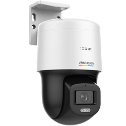 Cámara de vigilancia miniPT, IP, ColorVu 2MP, lente 4.0mm, Luz blanca 30m, Audio, PoE, IP66 - HIKVISION DS-2DE2C200SCG-E(F1)