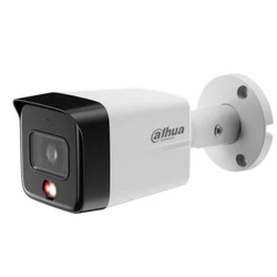 Cámara IP 6MP Lente Smart Dual Light 2.8mm IR 30M Micrófono PoE - Dahua IPC-HFW1639TC-A-IL-0280B-S6