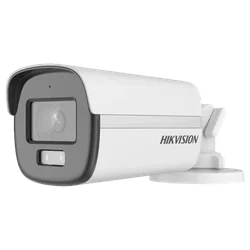 Camera de supraveghere Dual Light 2MP lentila 2.8mm IR 40m WL 40m ColorVu microfon - Hikvision - DS-2CE12DF0T-LFS-2.8mm