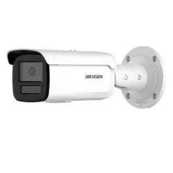 Caméra de surveillance IP 4MP IR 60m Objectif DarkFighter 2.8mm Carte PoE AcuSense ColorVU Hikvision - DS-2CD2T46G2H-2I(2.8MM)