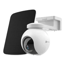 Caméra de surveillance IP WiFi 3MP avec batterie 10.400 mAh Haut-parleur microphone Pan Tilt Carte Ezviz - CS-HB8-2K+-PS(kit)