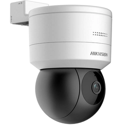 Caméra de surveillance IP WiFi Mini PT 2 MP, 4 mm, IR 15 m, emplacement carte, microphone, haut-parleur Hikvision DS-2DE1C200IW-D3W