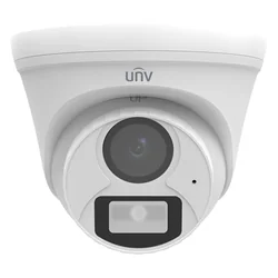 Câmera de vigilância 2MP WL 20m lente 2.8mm microfone ColourHunter UNV - UAC-T112-AF28-W